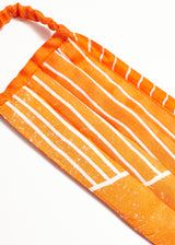 The New Edit BASMA Face Covering Peach Ombre Product Shot