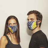 The New Edit BASMA Face Covering Midnight Blue Both Hero