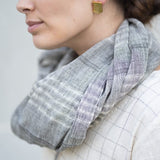 Handwoven Organic Cotton Scarf: Surmai