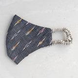 Face Covering: Ikat Organic Cotton Reversible
