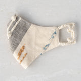 Face Covering: Wefted Organic Cotton