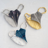 Face Covering: Ikat Organic Cotton Reversible