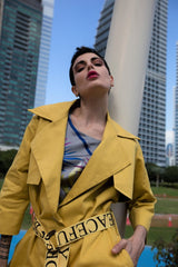 Statement Trench: Sunshine Yellow