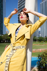 Statement Trench: Sunshine Yellow
