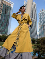 Statement Trench: Sunshine Yellow