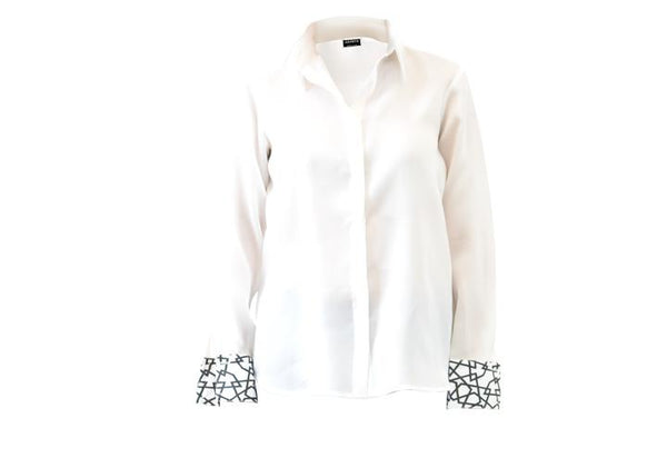 Silk Organa Shirt: White