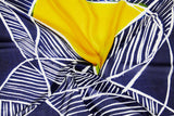 Luxury Silk Scarves: Midnight Blue