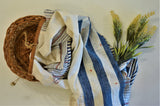 Handwoven Organic Cotton Scarf: Fiza