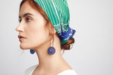 Luxury Silk Scarves: Lapis Lazuli