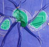 Luxury Silk Scarves: Lapis Lazuli