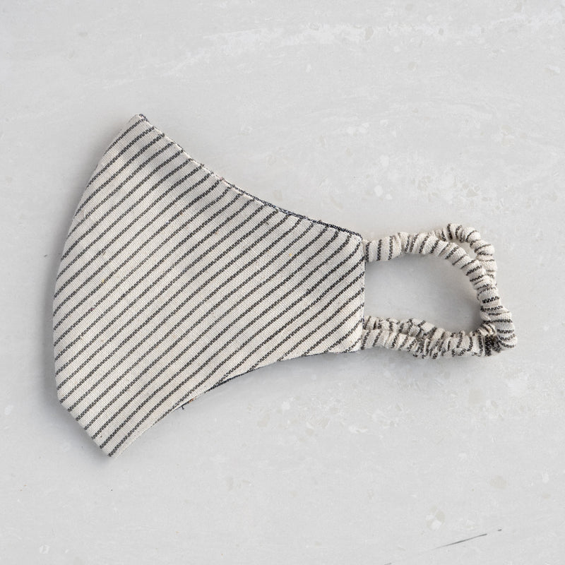 Face Covering: Ikat Organic Cotton Reversible